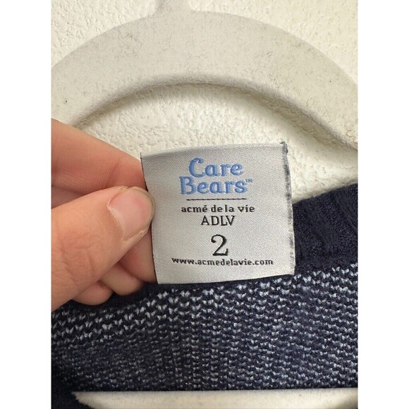 Care Bear x Acme De La Vie Sweater Crewneck Blue 2021 Raglan Unisex XLarge XL 2 - Picture 4 of 8
